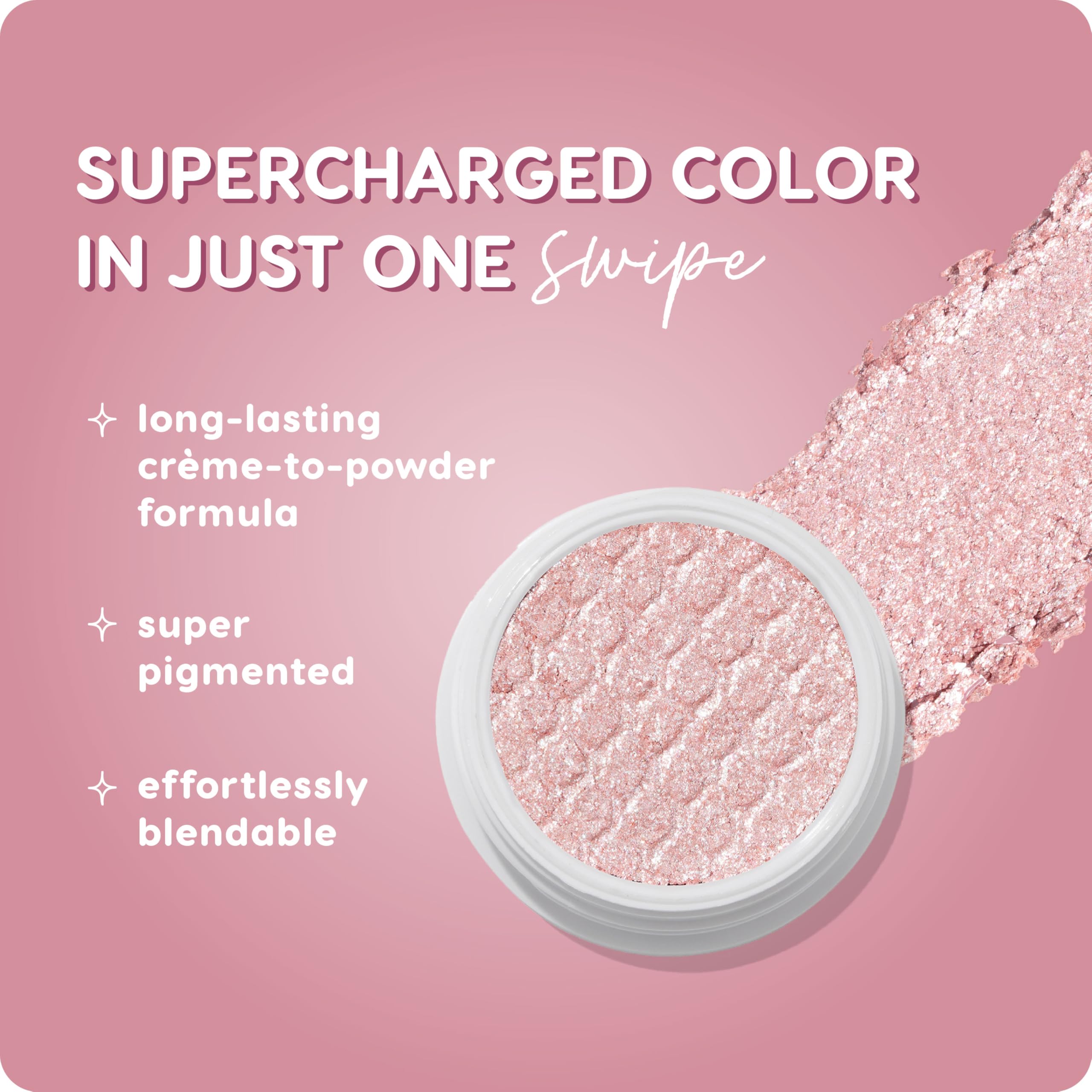 ColourPop Berry Pop Super Shock Eye Shadow Duo - High-Pigment, Crème-Powder Eye Makeup - Glitter Eyeshadow Set with Zero Fallout and Unique Bouncy Texture (2 Count)