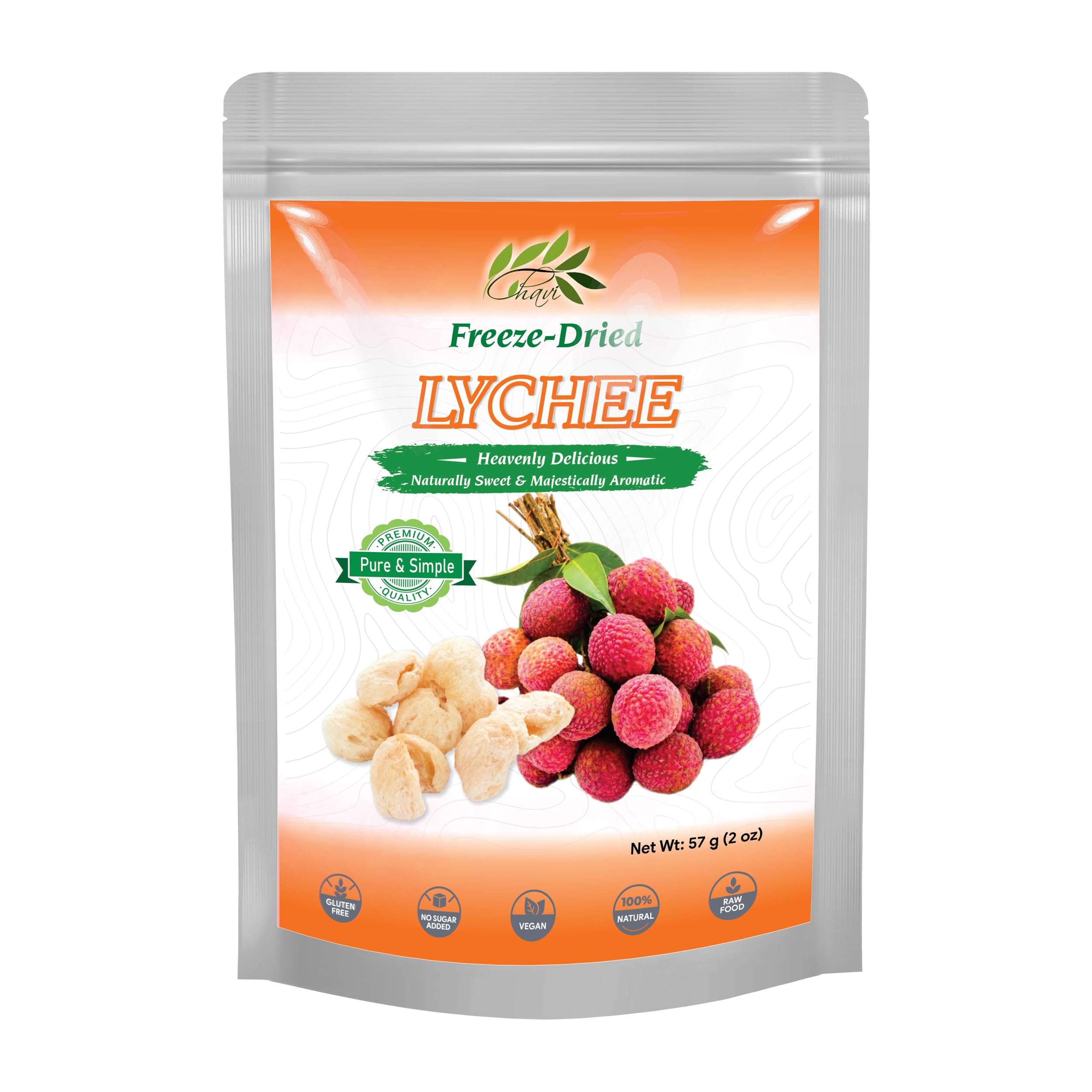 CHAVI Freeze Dried Fruits - Mixed | 6 in 1 | No Added Sugars or Preservatives - Non-GMO, Vegan, Gluten-Free | Gift Box | 230 g | 8.1 oz | 6 Cans