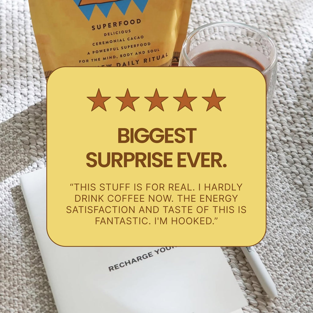 KORACAO Sustainably Harvested Cacao | Ideal Superfood for Everyday Bliss | Ceremonial Grade Cacao | Enhance Your Spiritual Journey with Ancient Superfood Delight - 1 Pound