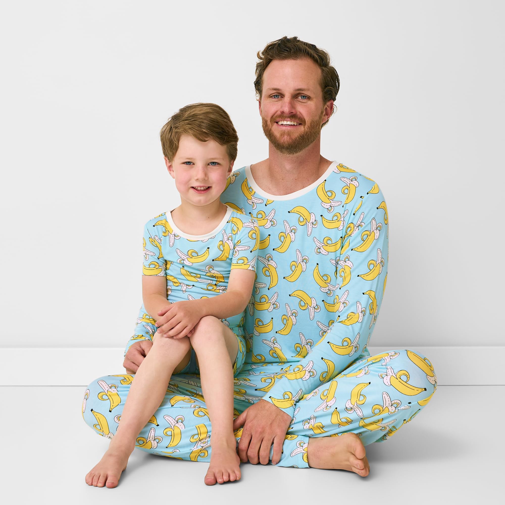 Little Sleepies Pajama Set w/Short Sleeve Shirt & Shorts, Viscose from Bamboo Toddler Pajamas, Girl & Boys Pajamas for Kids