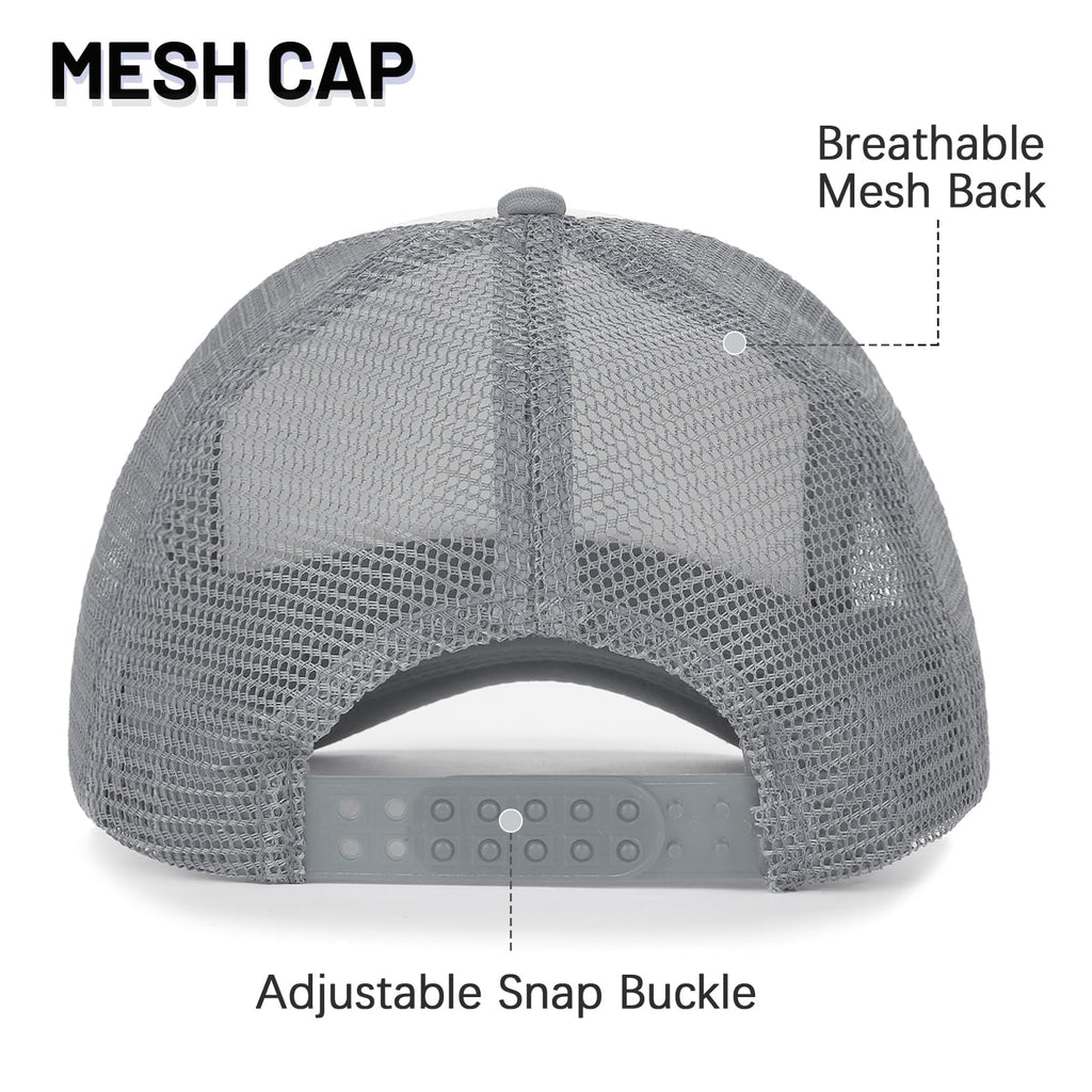 Ultrafun 10 Pack Trucker Hat Mesh Sublimation Blank Hats Adjustable Baseball Caps Hats for Men Women