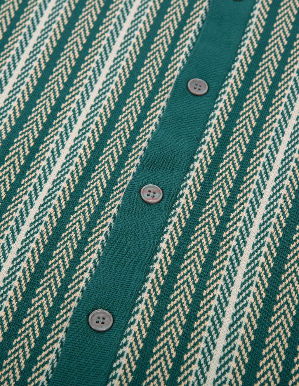 PJ PAUL JONES Men's Polo Shirts Retro Knit Shirt Vintage Striped Shirt