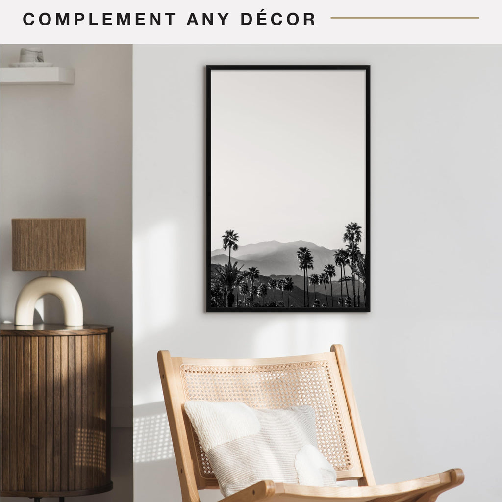 MCS Everline Collection 14x20 Matted Poster Frame with 11x17 Picture Display, Black Vertical & Horizontal Wall Hanging Large Frame for Photos, Posters & Art Prints (1-Pack)