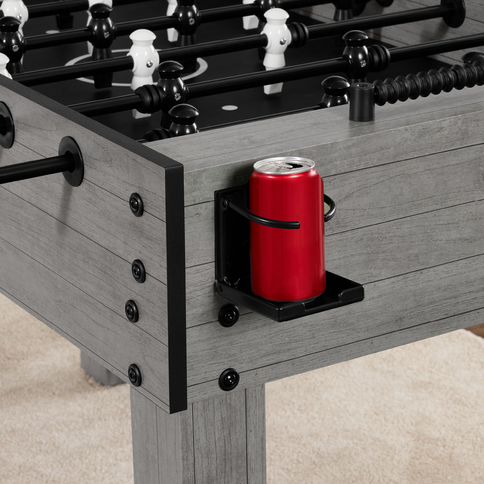 Best Choice Products Full Size 54 Inch Regulation Foosball Table for Home, Game Room - Includes 2 Balls, 2 Cup Holders