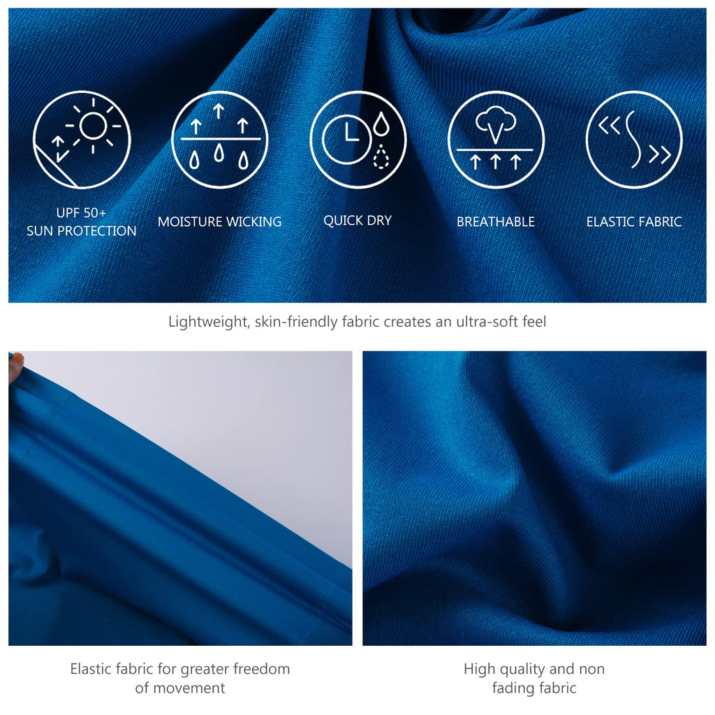 Women’s UPF 50+ Tank Dress A-Line with Pockets Breathable Quick Dry Sun Protection for Hiking Camping Beach Outdoor
