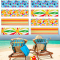 Boao 4 Pack Towel Bands for Beach Chair, Pool & Cruise Essentials, Elastic and Windproof, Towel Chair Clips Lounge Strap Holder, Cruise Ship Accessories (American Flag)