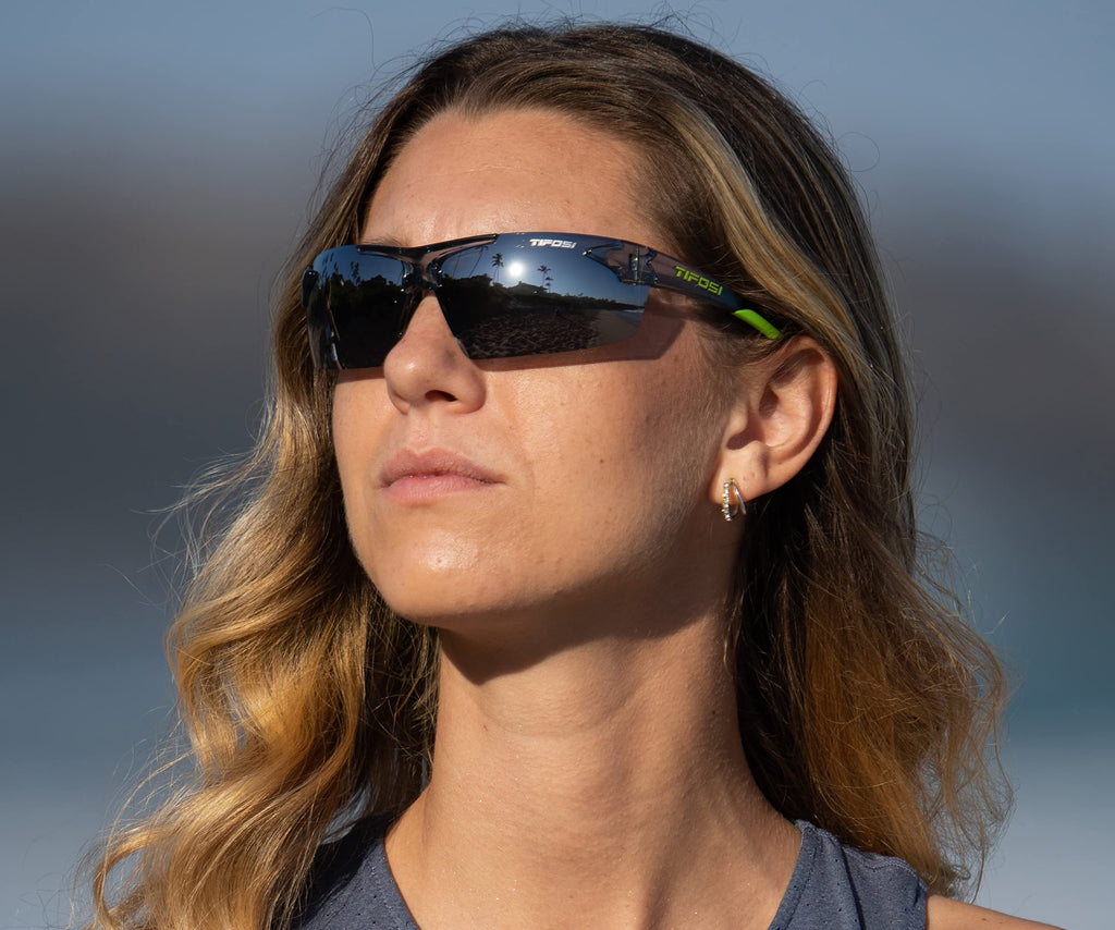 Tifosi Track Sport Men & Women Sunglasses - Ideal For Baseball, Golf, Pickleball, Running and Tennis - Unisex Glasses