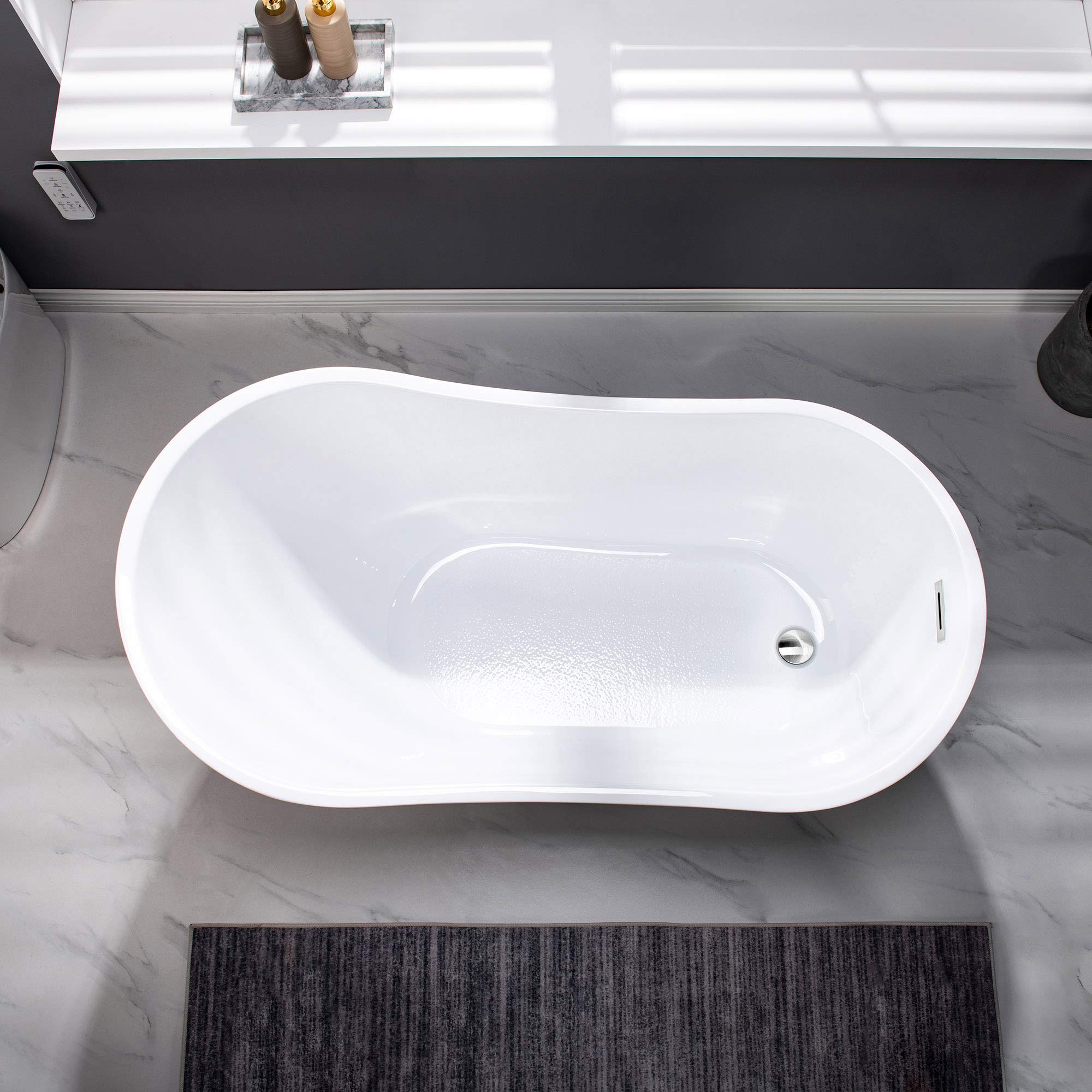 WOODBRIDGE B0006-C Bathtub, Chrome