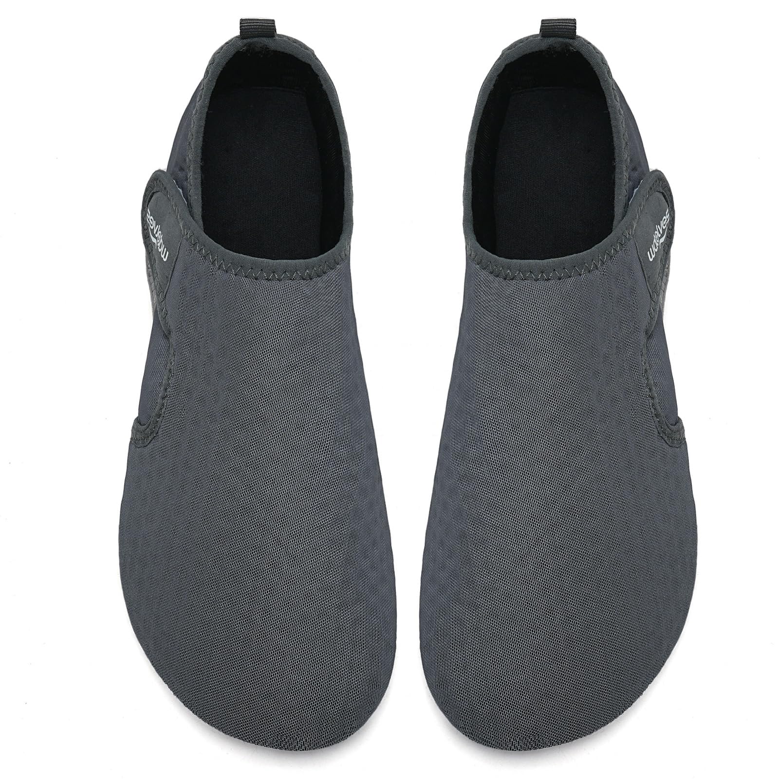 WateLves Water Shoes for Women Men Swim Beach Aqua Socks Quick Dry Barefoot House Slippers Travel Shoes with Adjustable Magic Tape for Pool Diving Boating Yoga Surf