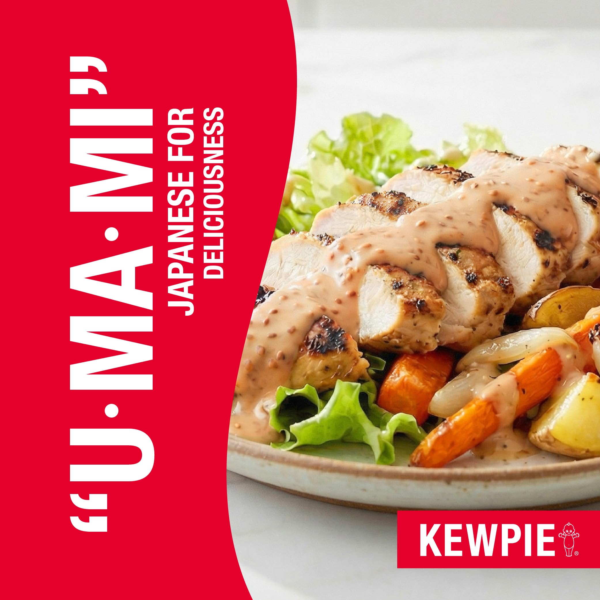 Kewpie Japanese Dressing Roasted Sesame 8 Oz.(Deep Roasted Sesame Dressing (Creamy), 8 Oz)