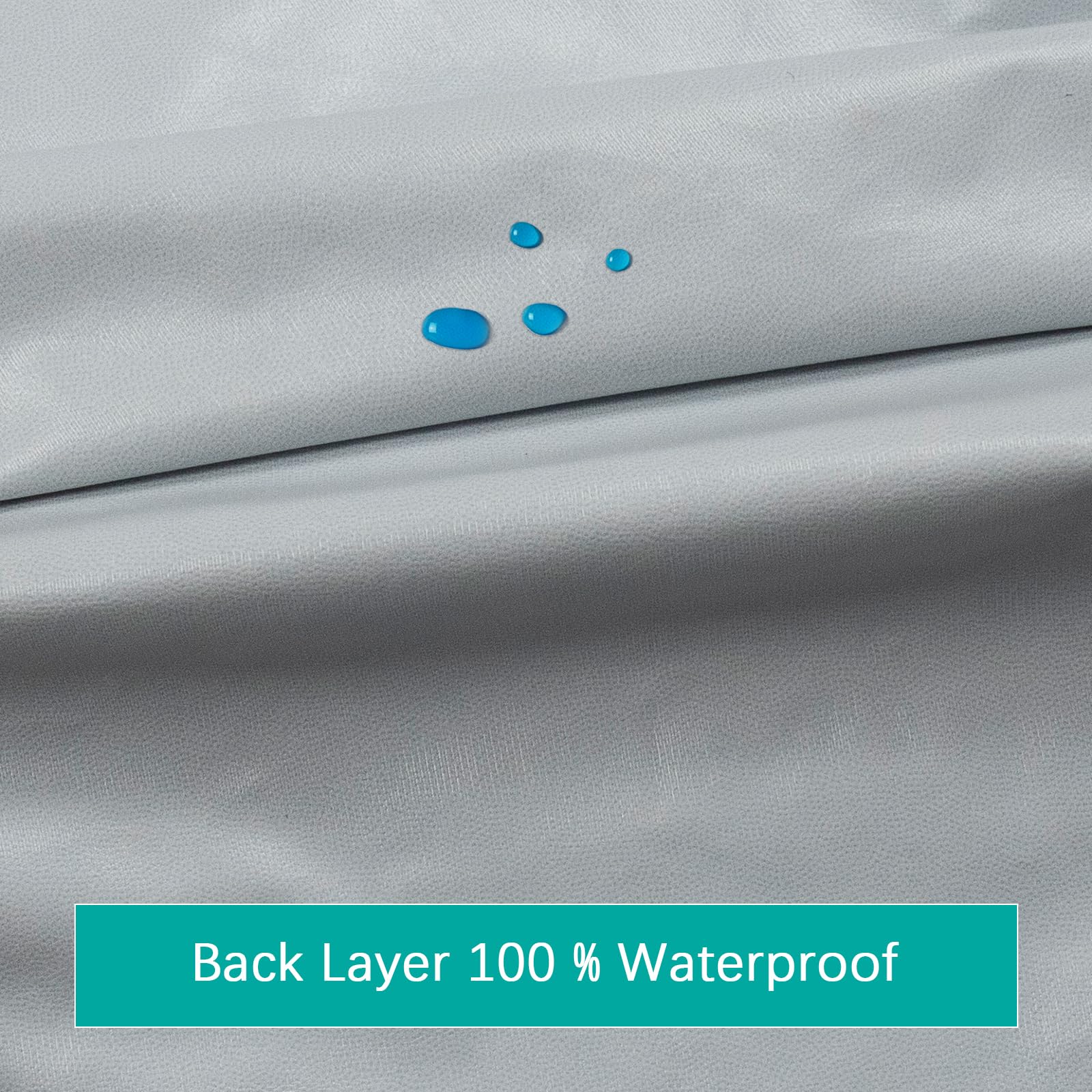 2 Pack Twin Mattress Protector Waterproof, Noiseless & Soft Coverage Mattress Fitted Sheet Twin with Deep Pocket up to 14", Super Breathable & Easy Wash Twin Size Mattress Protector