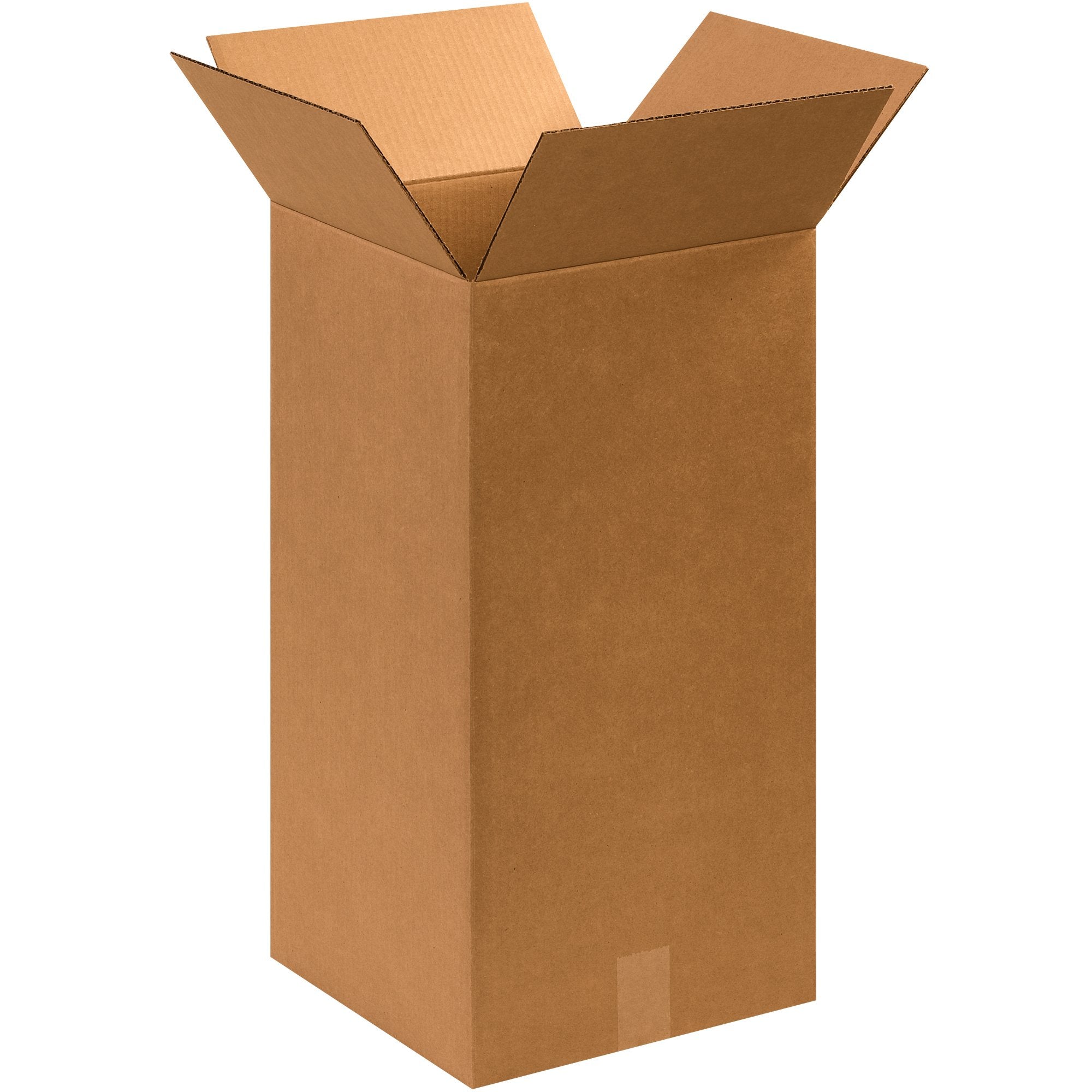 BOX USA 4x4x40 Tall Corrugated Boxes, Tall, 4L x 4W x 40H, Pack of 25 | Shipping, Packaging, Moving, Storage Box for Home or Business, Strong Wholesale Bulk Boxes