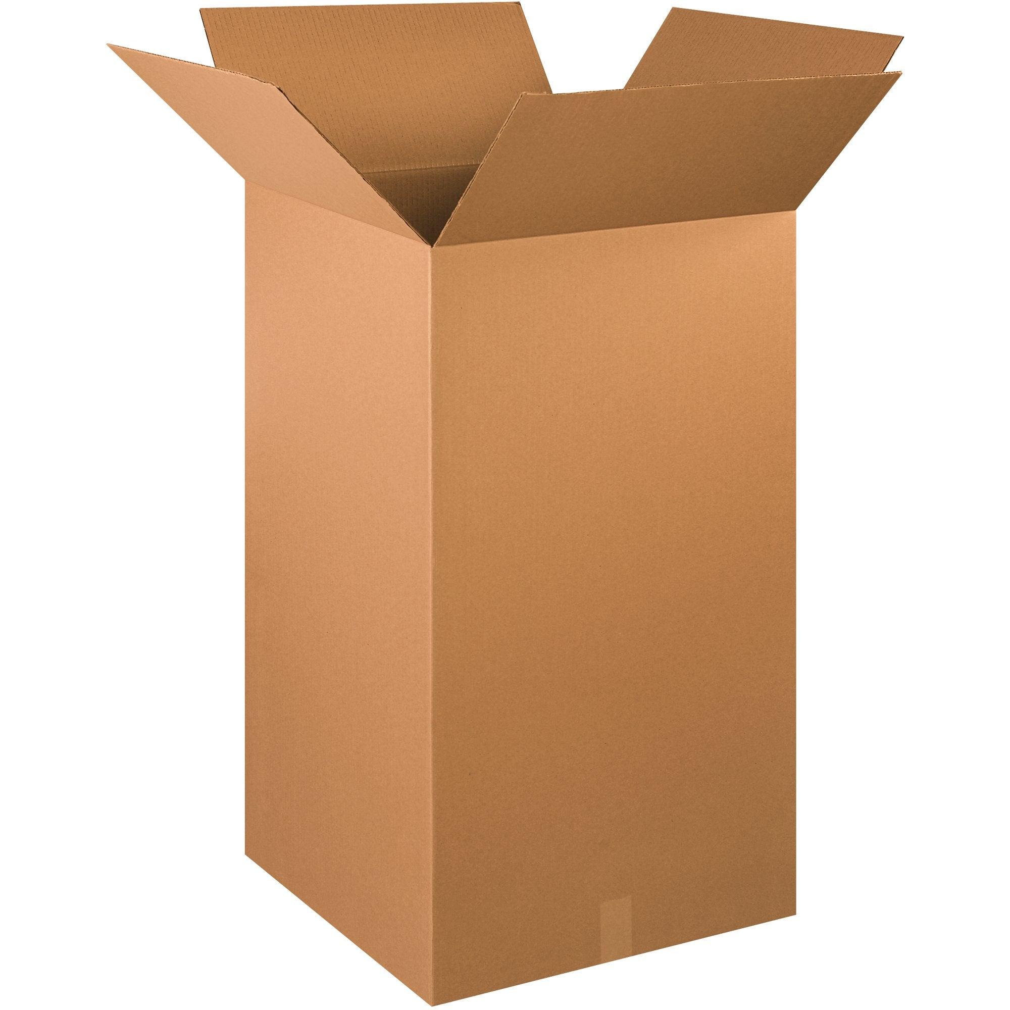 BOX USA 4x4x40 Tall Corrugated Boxes, Tall, 4L x 4W x 40H, Pack of 25 | Shipping, Packaging, Moving, Storage Box for Home or Business, Strong Wholesale Bulk Boxes