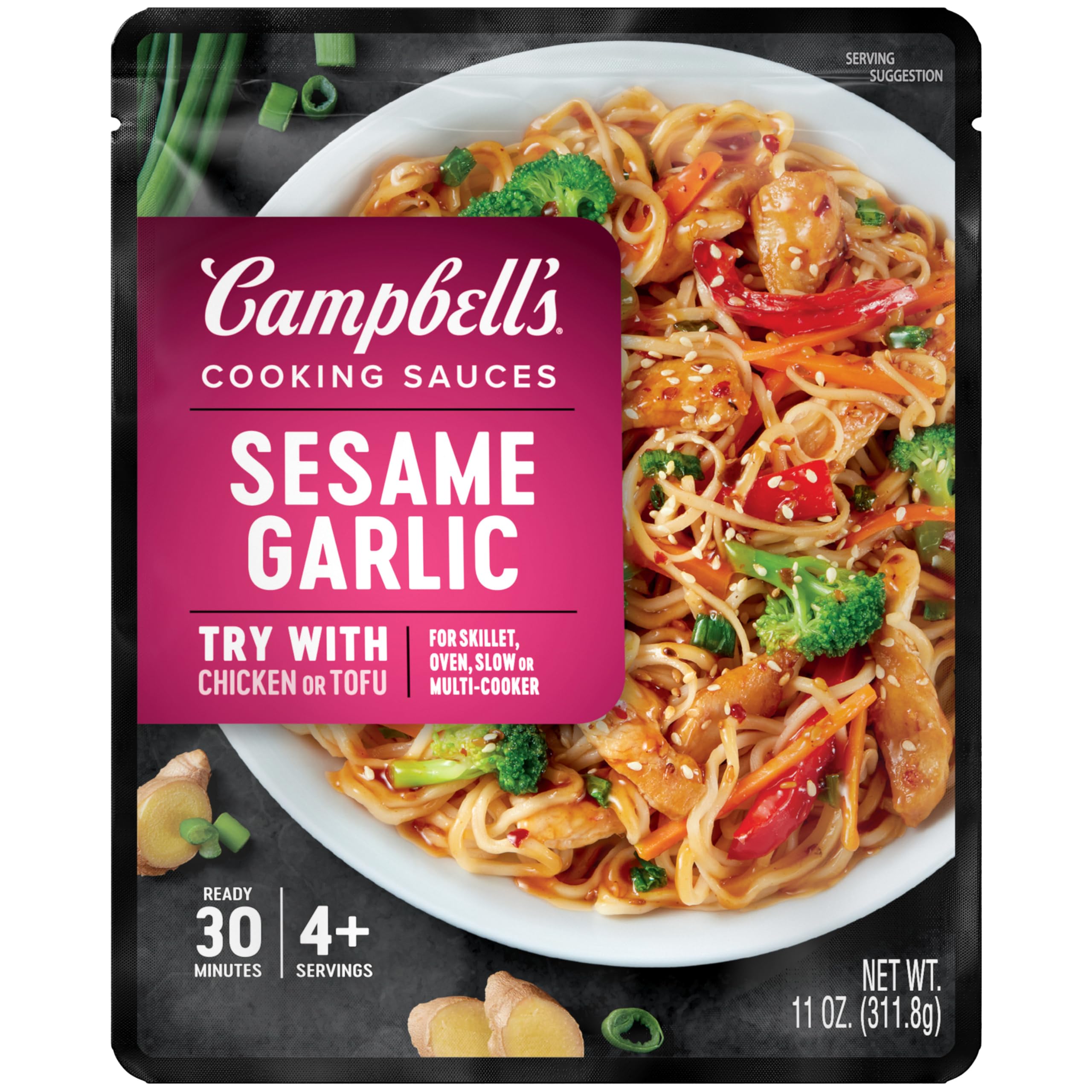 Campbell's Cooking Sauces, Hearty Beef Stew, 12 Oz Pouch