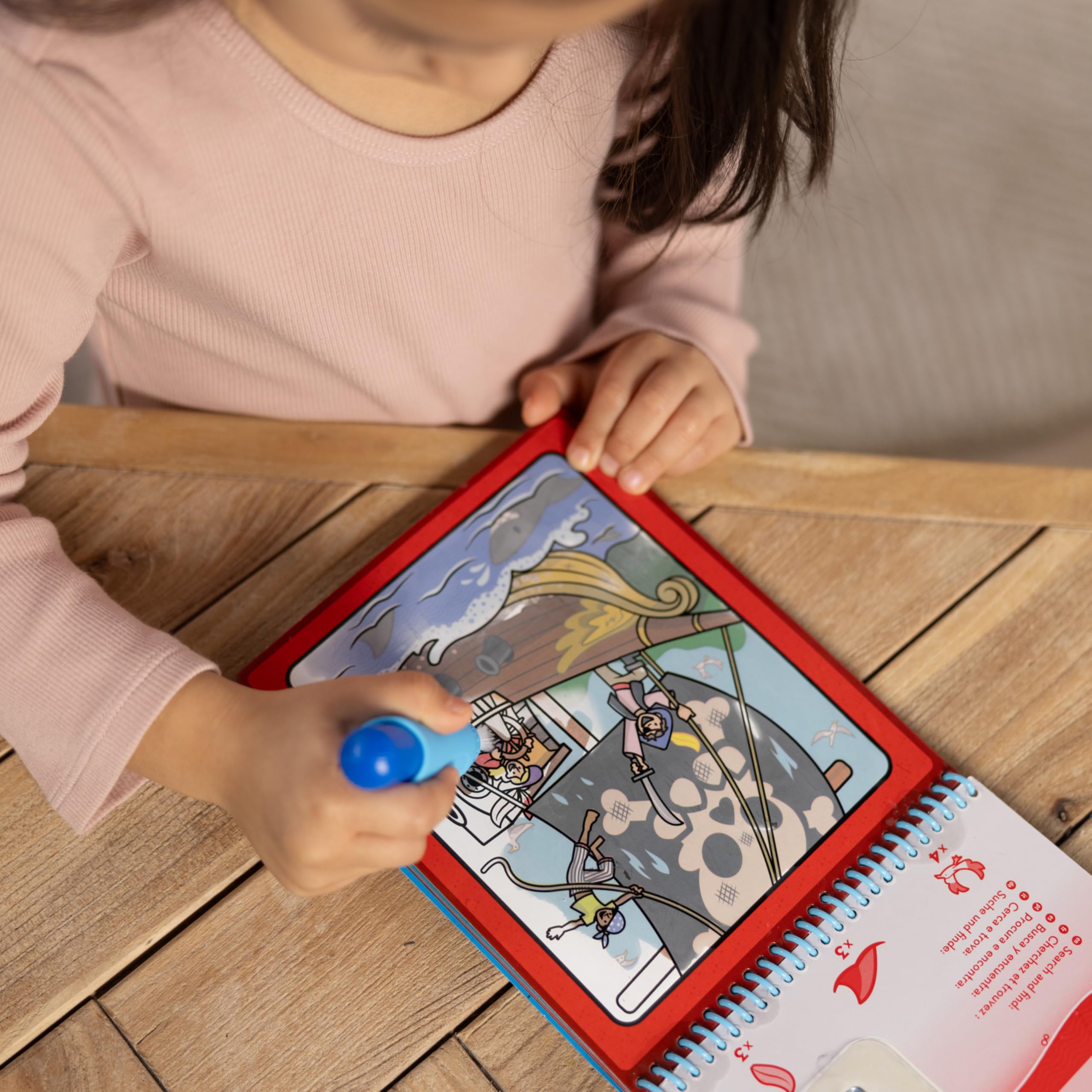 Melissa & Doug On The Go Water Wow! Reusable Water-Reveal Activity Pad – Adventure