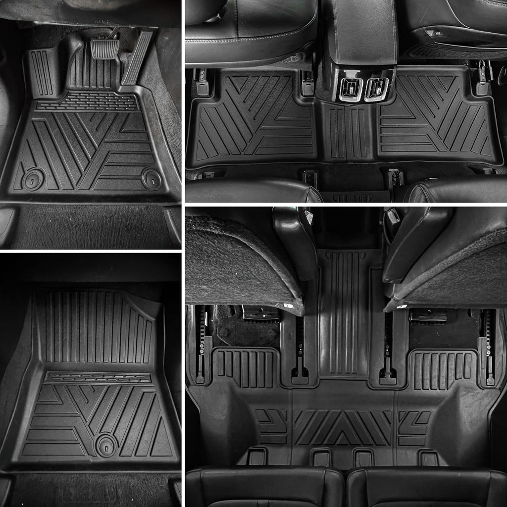 Rongtaod Back Seat Protector Compatible with 2021-2025 2026 Kia Sorento 6&7 Seats Back Seat Cover Kick Mats Cargo Liner Trunk Mat TPE All Weather 2024 Sorento Accessories (2nd Row Backrest Mat)