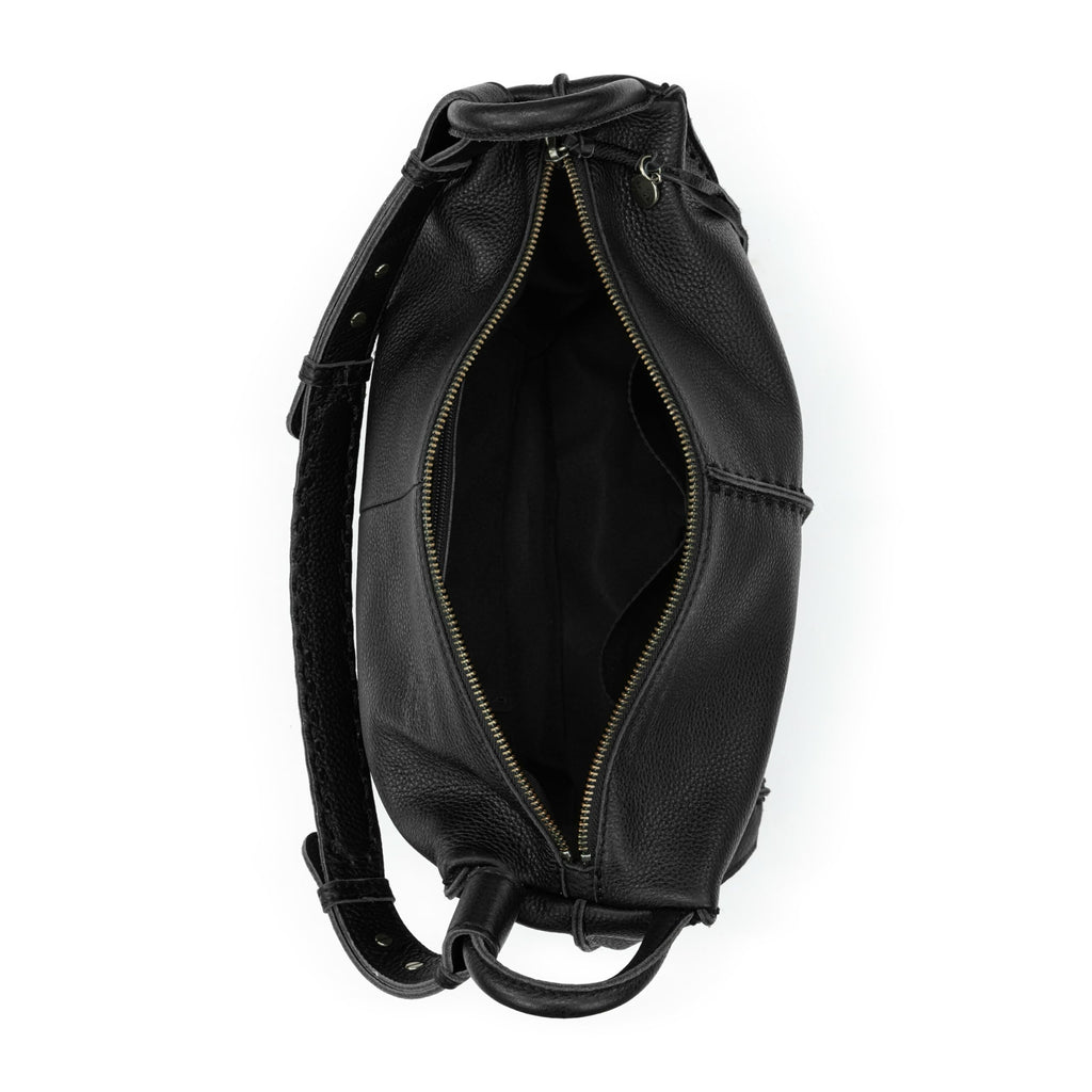 The Sak Los Feliz Hobo Purse - Premium Large Leather Women's Handbag for Everyday & Travel - Durable Purse With Zipper Pocket
