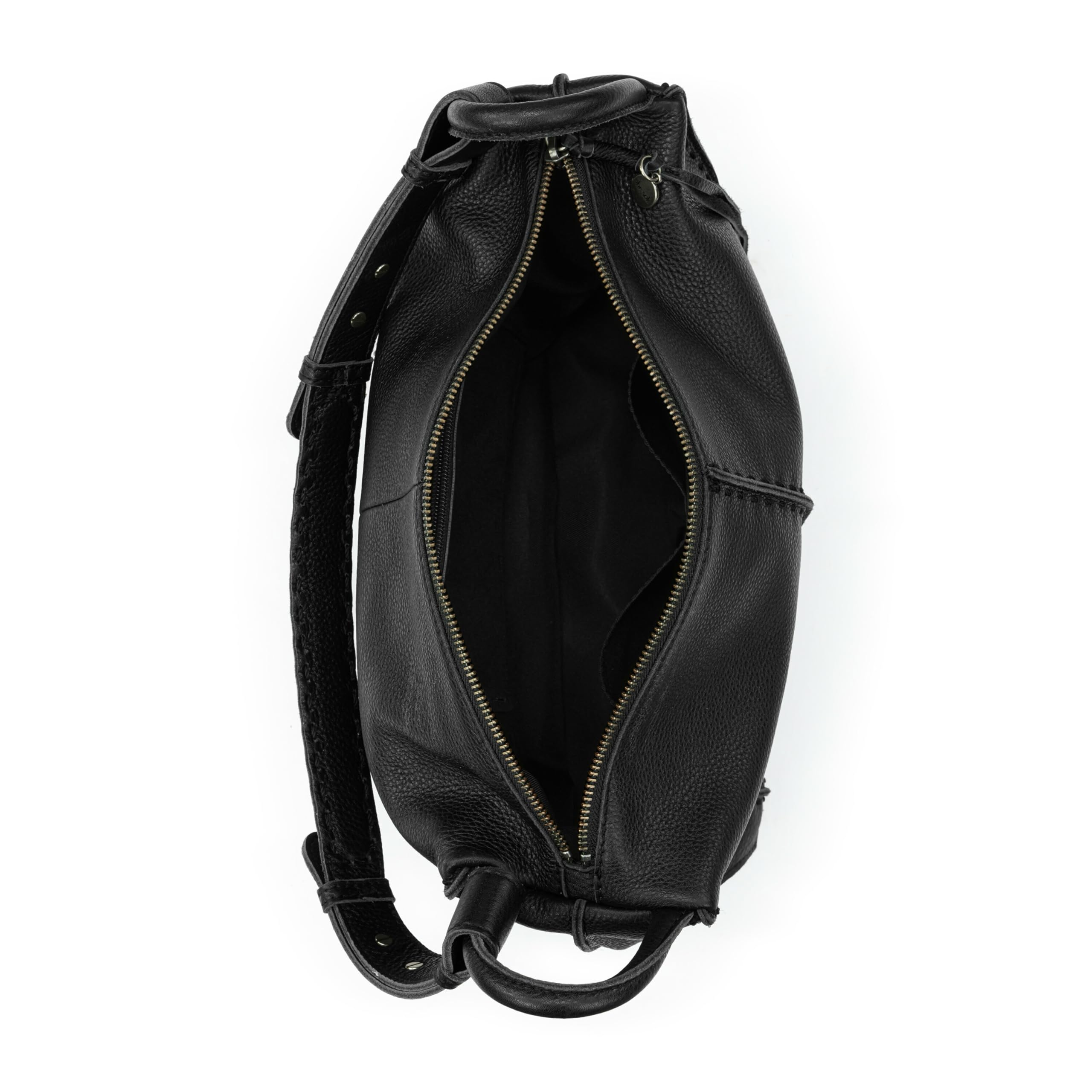 The Sak Los Feliz Hobo Purse - Premium Large Leather Women's Handbag for Everyday & Travel - Durable Purse With Zipper Pocket
