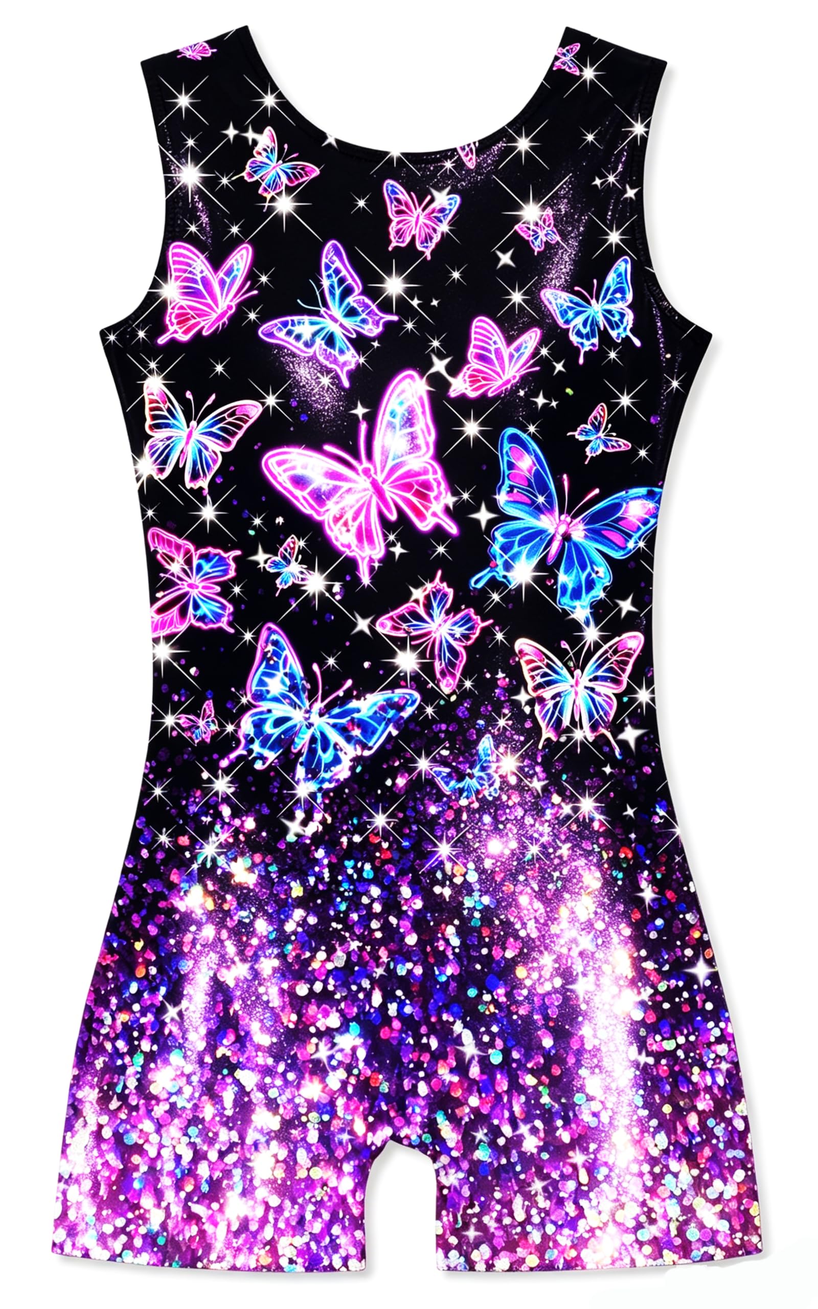TUONROAD Girls Gymnastics Leotards Toddler Unitard Biketard Clothes Cute Kid Tumbling Dance Outfit 2-10T