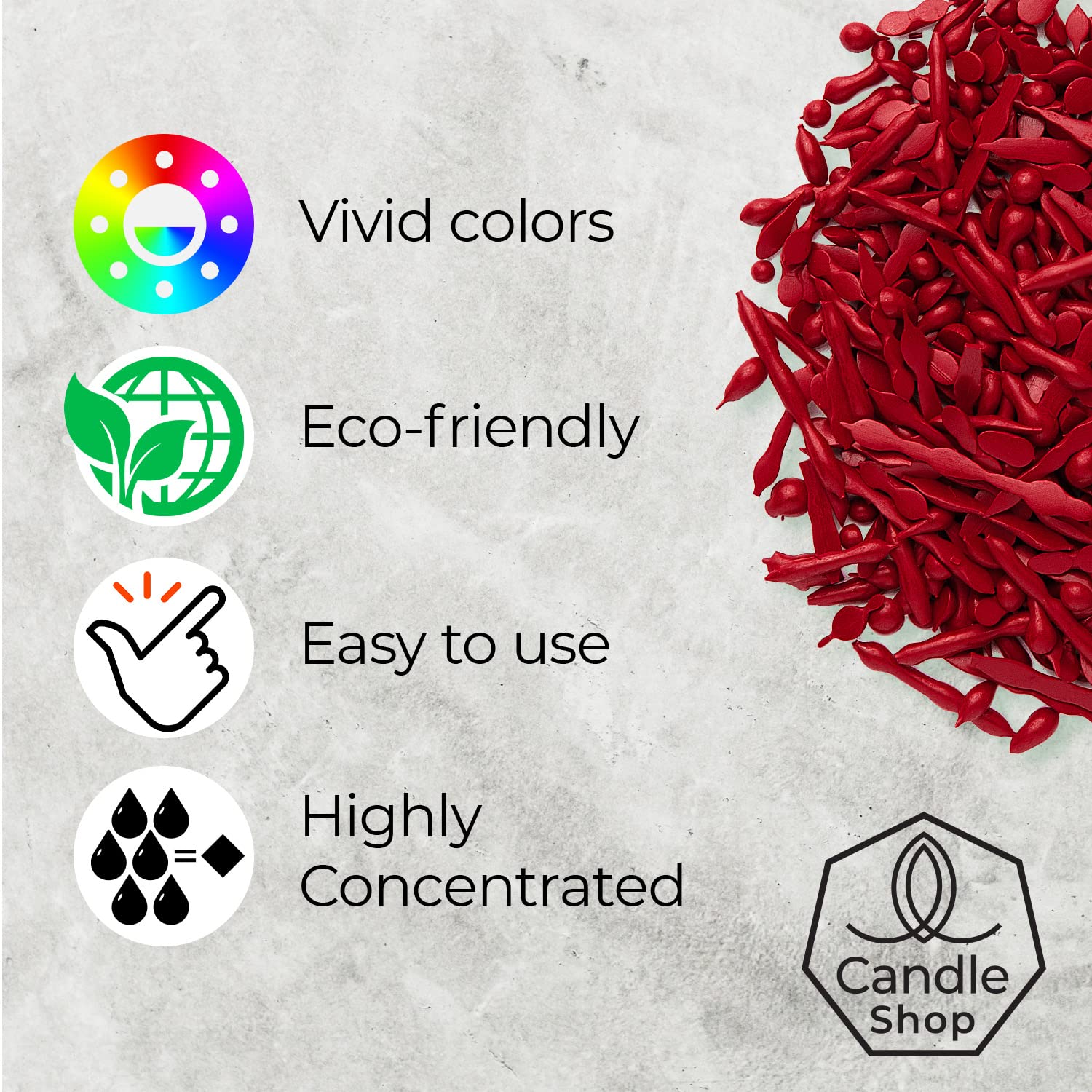 Liquid Candle Wax Dye for Soy Candle Making - 16 Popular Candle Dye Coloring Set - Premium Liquid Candle Wax Coloring - Highly Concentrated Candle Colors