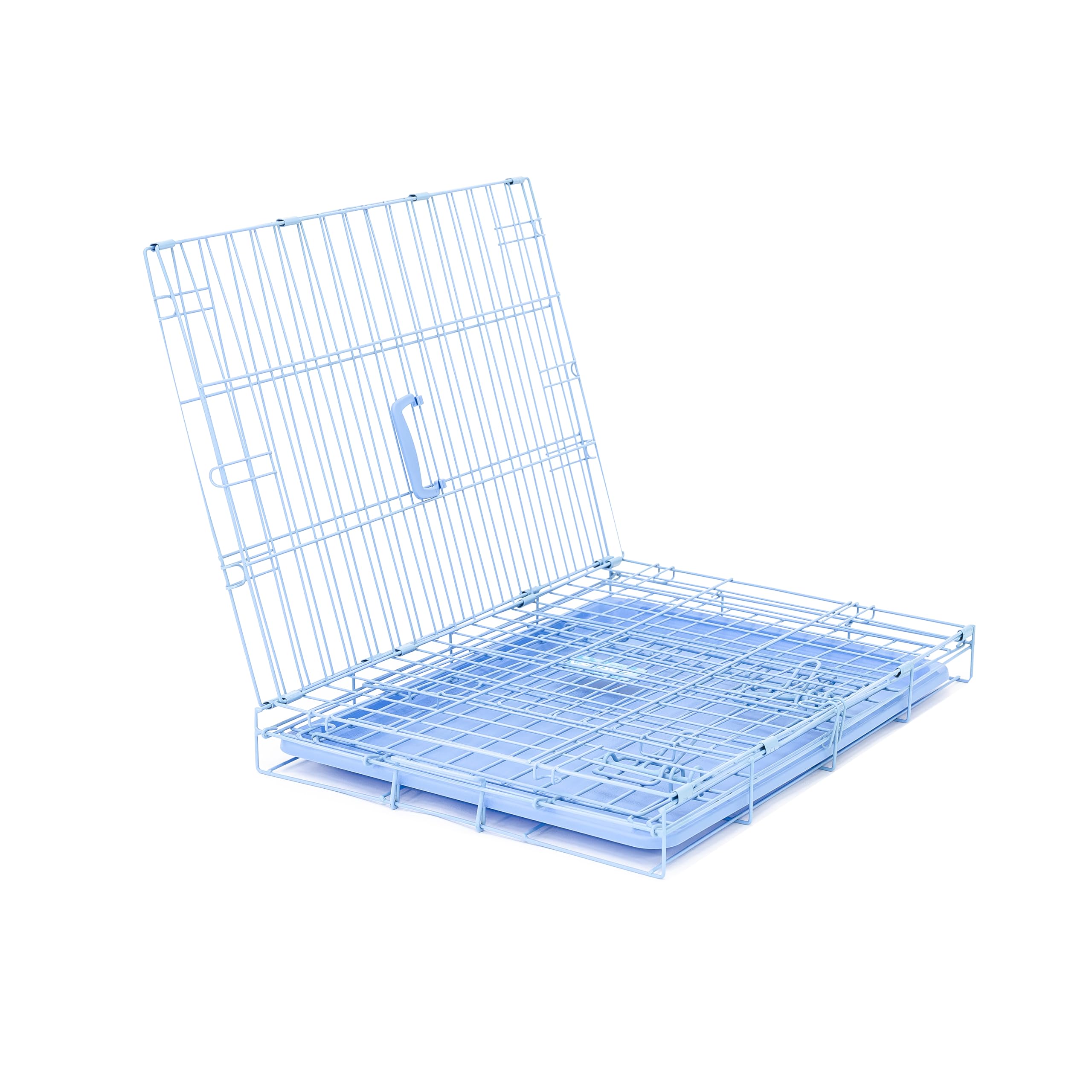 Carlson Secure and Compact Double Door Metal Dog Crate, Medium with Divider Panel