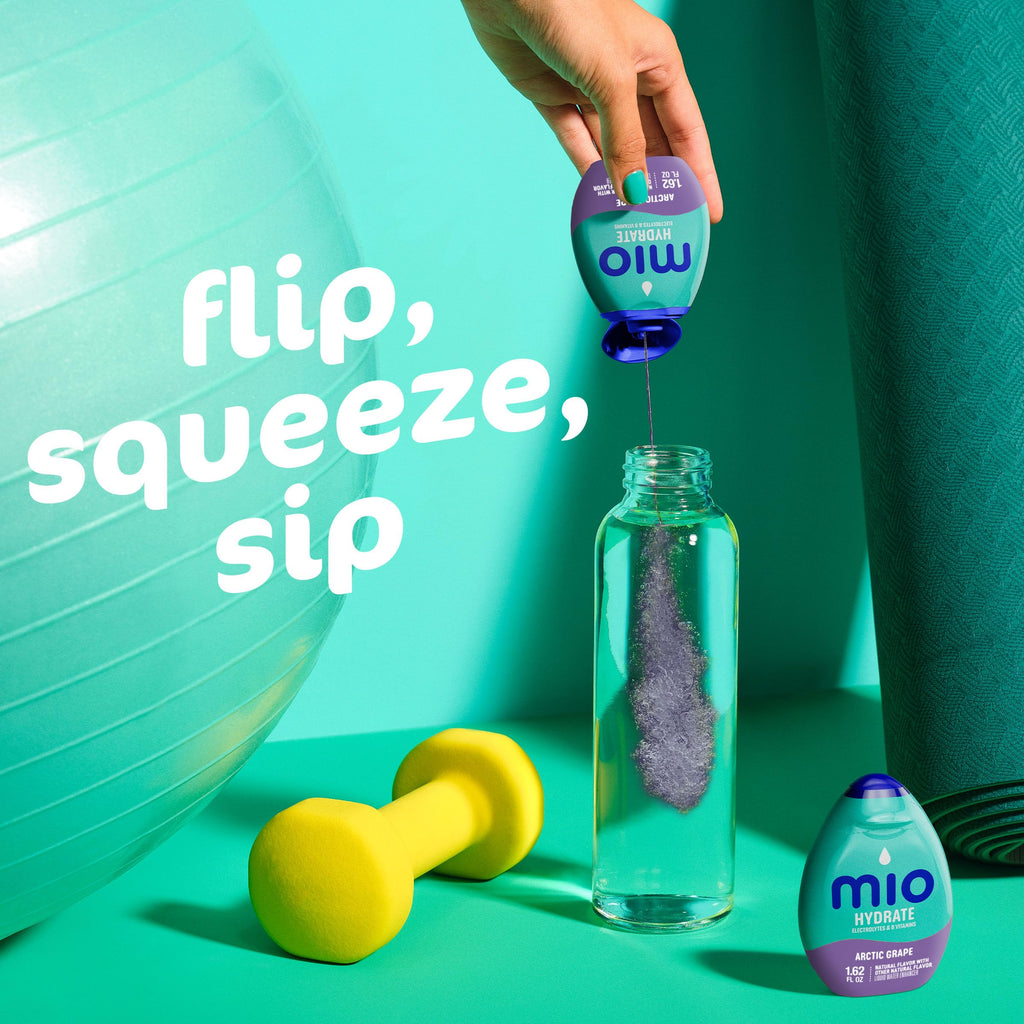Mio Liquid Water Enhancer 1.62, 2 of Each: Lemon Lime, Berry Blast, Arctic Grape, Orange Tangerine, (8 ct.) | 2 of Each