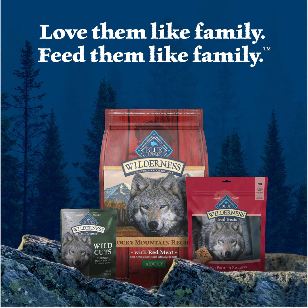 Blue Buffalo Wilderness Wild Cuts Trail Toppers Chunky Bites In Hearty Gravy - Beef - 3 Oz