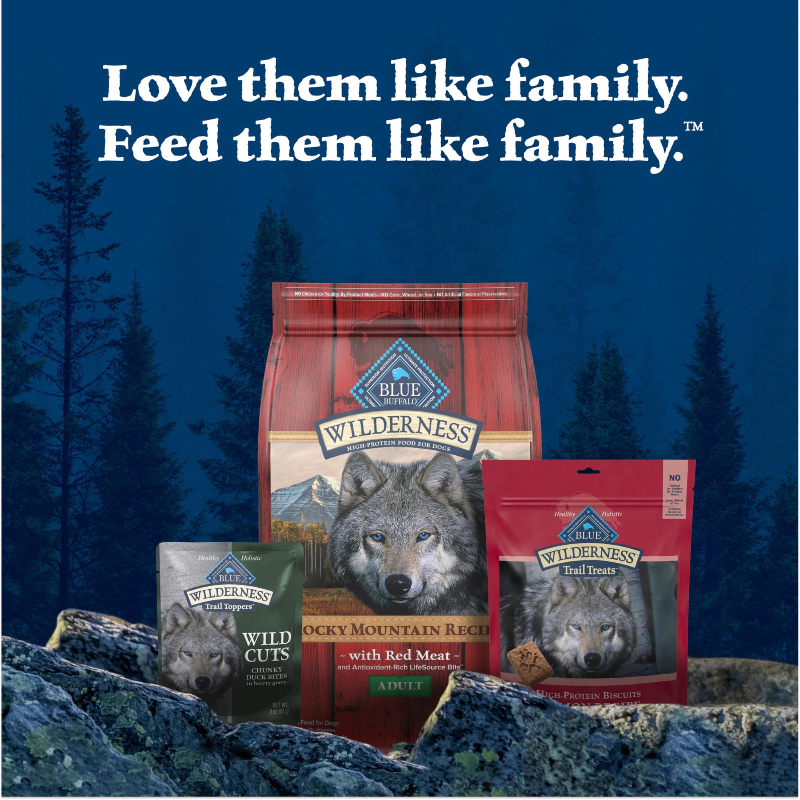 Blue Buffalo Wilderness Wild Cuts Trail Toppers Chunky Bites In Hearty Gravy - Beef - 3 Oz