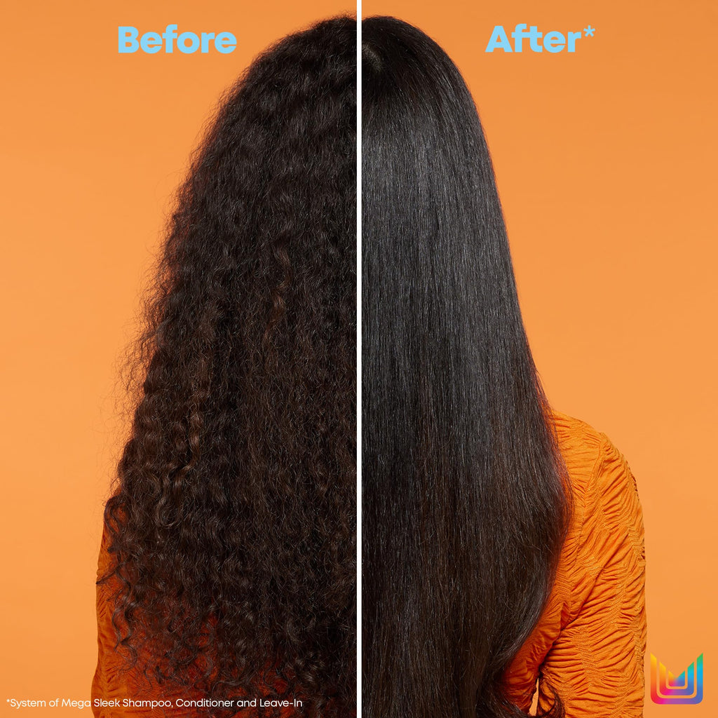Matrix Mega Sleek Shampoo - Smoothing and Detangling, For Dry, Damaged & Frizzy Hair