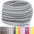 Miscly Round Shoelaces [1 Pair] 5/32″ Thick - For Shoes, Sneakers & Boots
