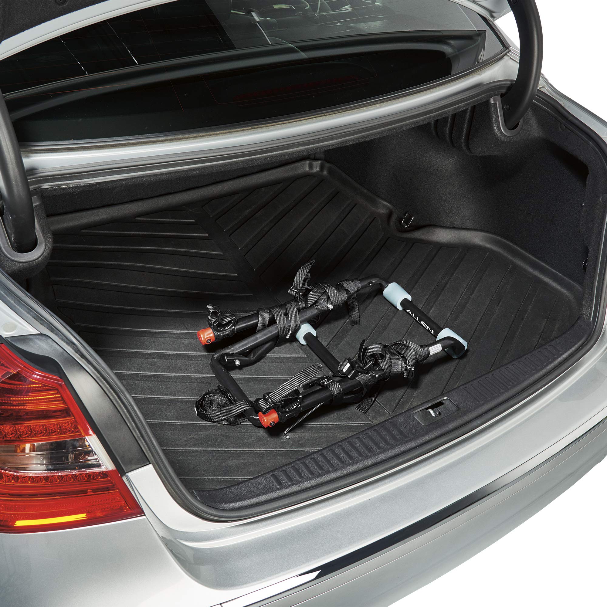 Allen Sports Deluxe 2-Bike Trunk Mount Rack, Model ZN102, Black