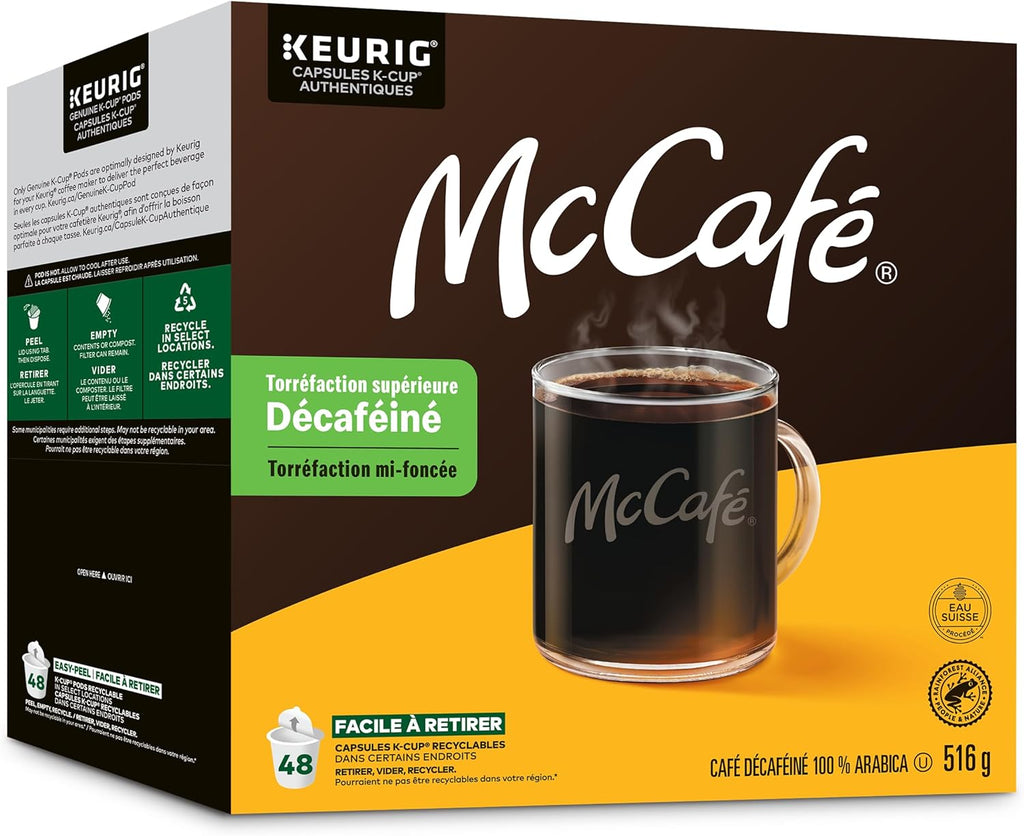 McCafe Premium Medium Dark Roast K-Cup Coffee Pods, 48 Count, For Keurig Coffee Makers