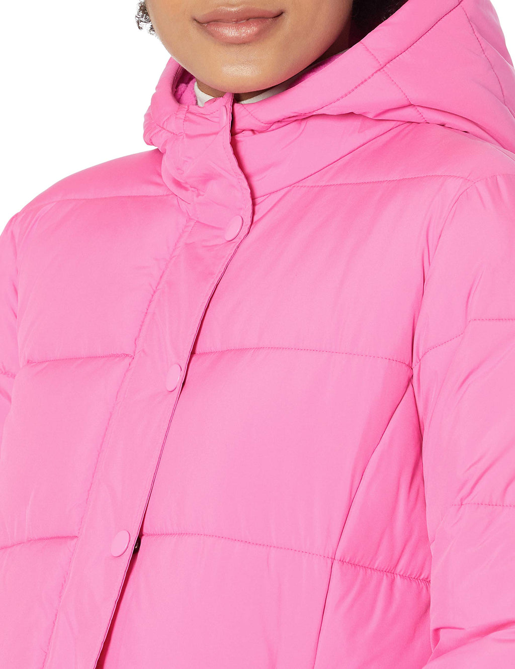 Amazon Essentials Women's Heavyweight Quilted Long-Sleeve Hooded Puffer Coat (Available in Plus Size)