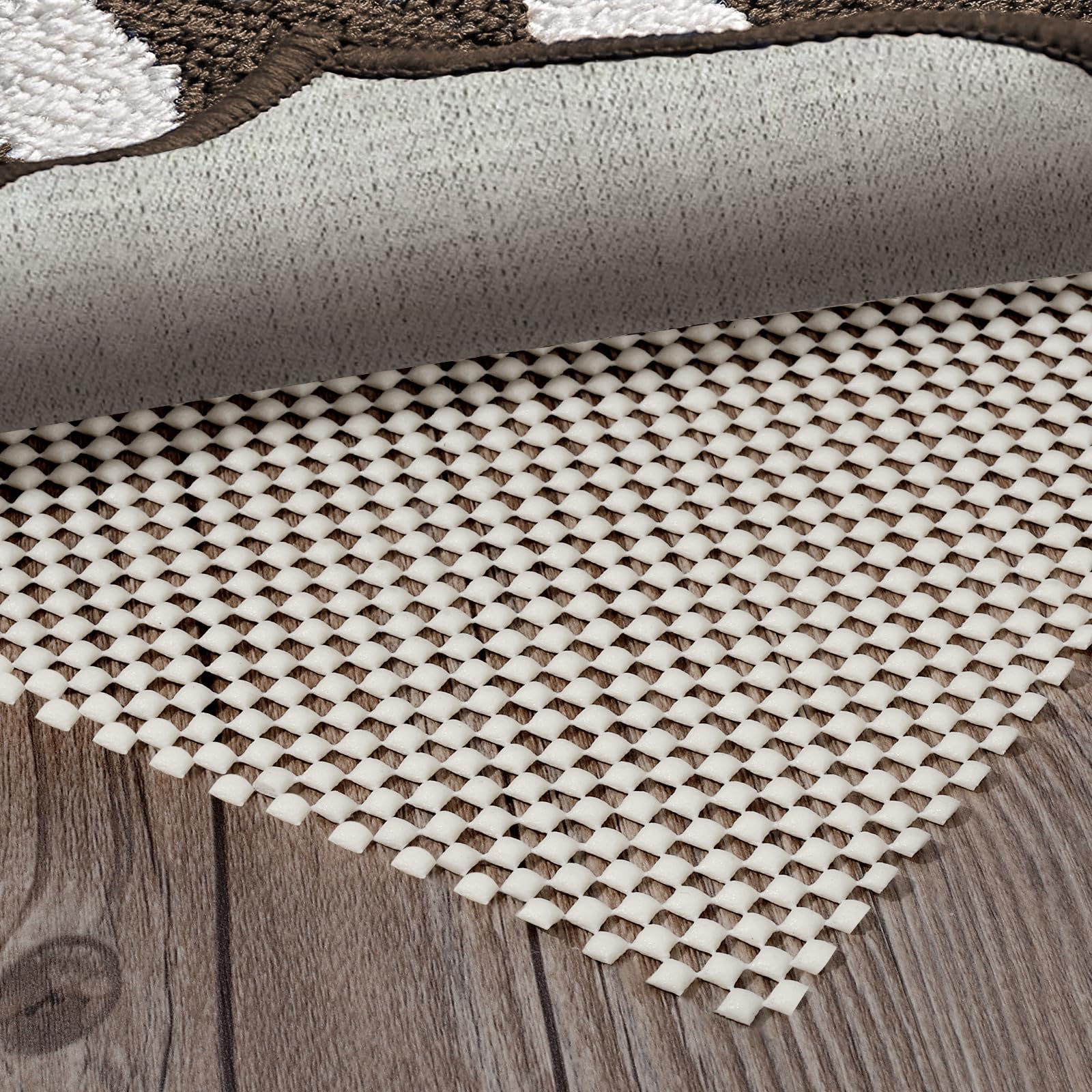 BALEINE Non Slip Rug Pad Rug Gripper for Hardwood Floors, Extra Thick Non Slip Mat Under Carpet (2'x3')