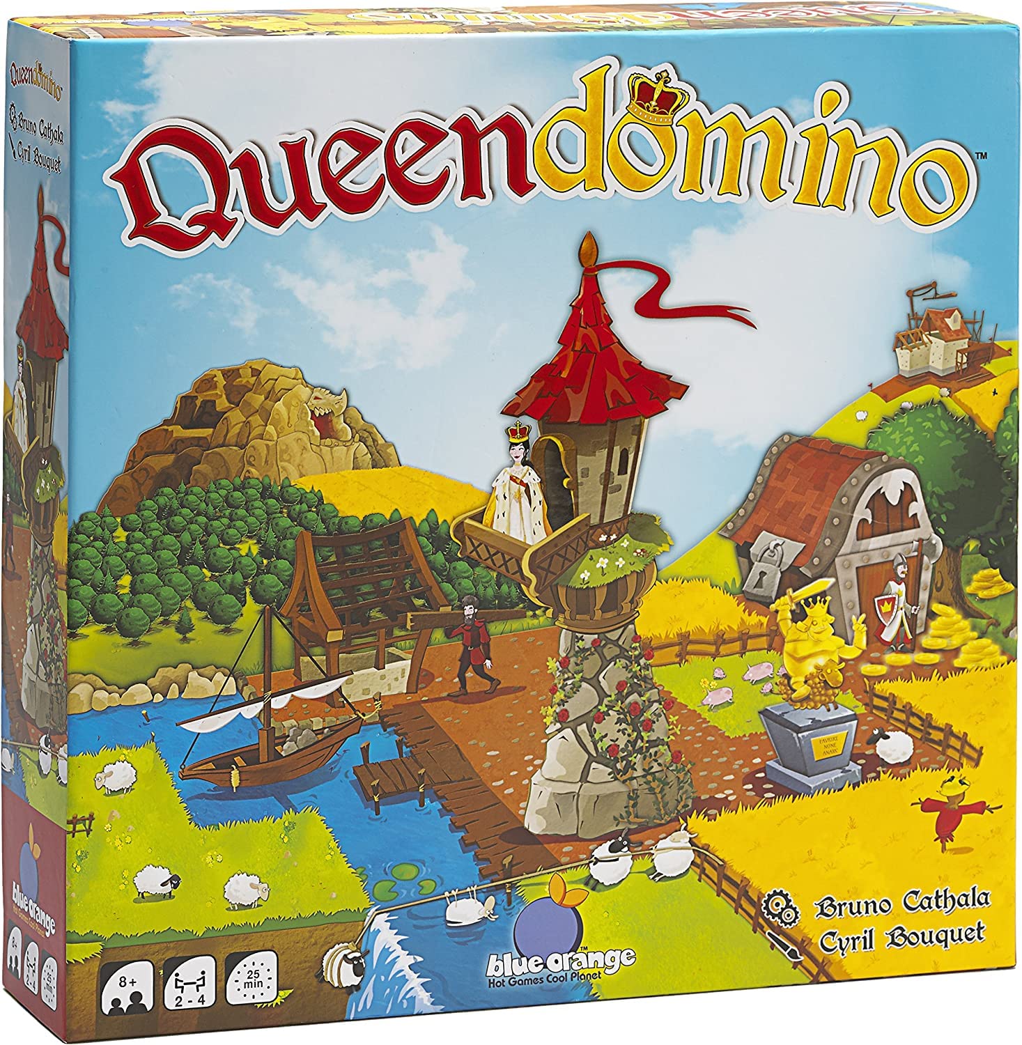 Tabletop Strategy Game, My First Kingdomino, Fun Kids & Adults Family Fantasy Board Game, 2-4 Players, Ages 5+, Dragomino by Blue Orange Games