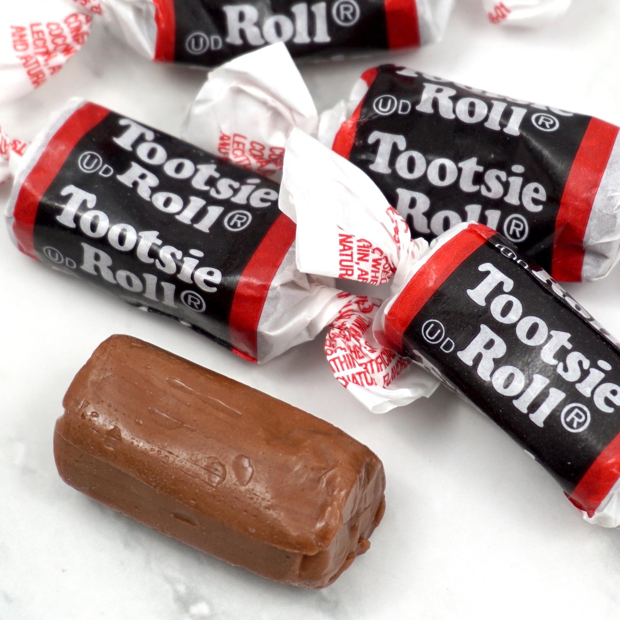 TootsieMidgees & Large Mix, 2lb Bulk Bag, Mini & Large Chocolate Bars, Individually Wrapped Bulk Candy, The Hampton Popcorn & Candy Company