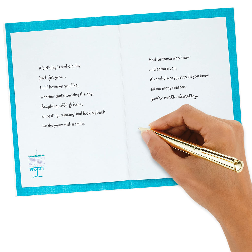 Hallmark Signature Birthday Card (Best Birthday Ever)