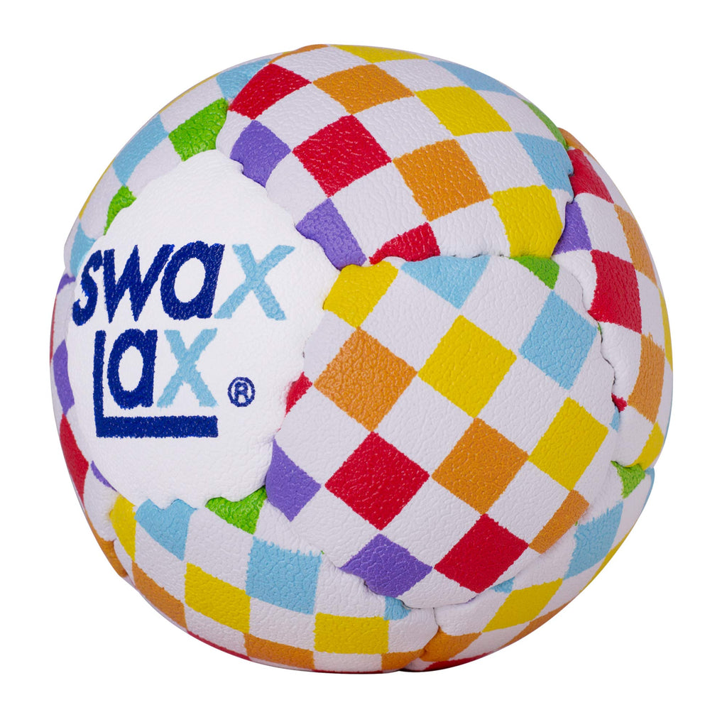 SWAX LAX Lacrosse Training Ball - Indoor Outdoor Practice Less Bounce & Rebounds