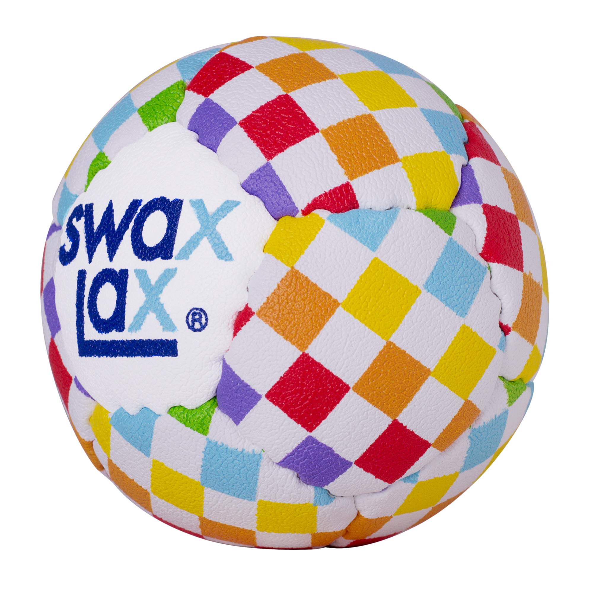 SWAX LAX Lacrosse Training Ball - Indoor Outdoor Practice Less Bounce & Rebounds
