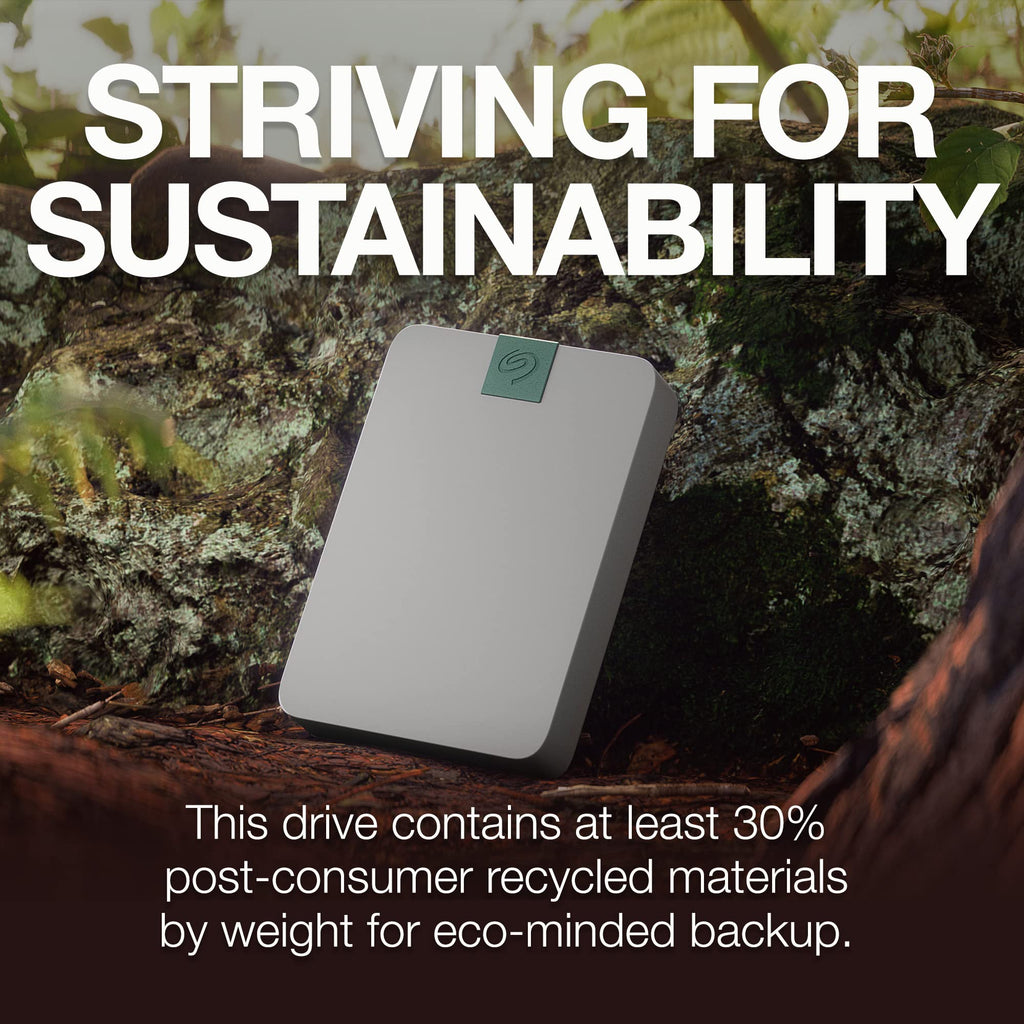 Seagate One Touch SSD 1TB External SSD Portable – Black, speeds up to 1030MB/s, 6mo Mylio Photo+ subscription, 6mo Dropbox Backup Plan and Rescue Services (STKG1000400)