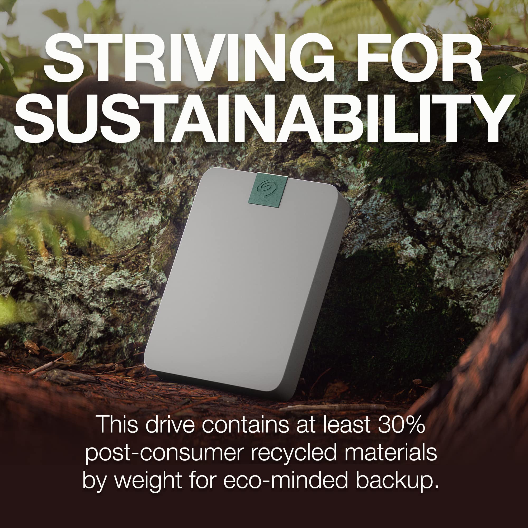 Seagate One Touch SSD 1TB External SSD Portable – Black, speeds up to 1030MB/s, 6mo Mylio Photo+ subscription, 6mo Dropbox Backup Plan and Rescue Services (STKG1000400)