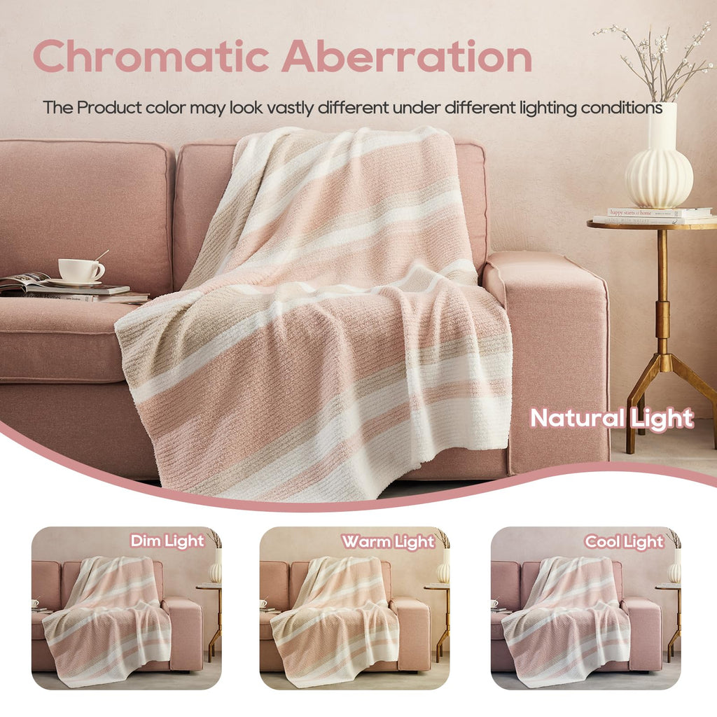 Checkered Throw Blanket, Black Soft Cozy Fluffy Knitted Throw Blankets for Couch, Sofa, Bed, Chair, Warm Fuzzy Travel Picnic Lightweight Plaid Blanket, 50x70 inches