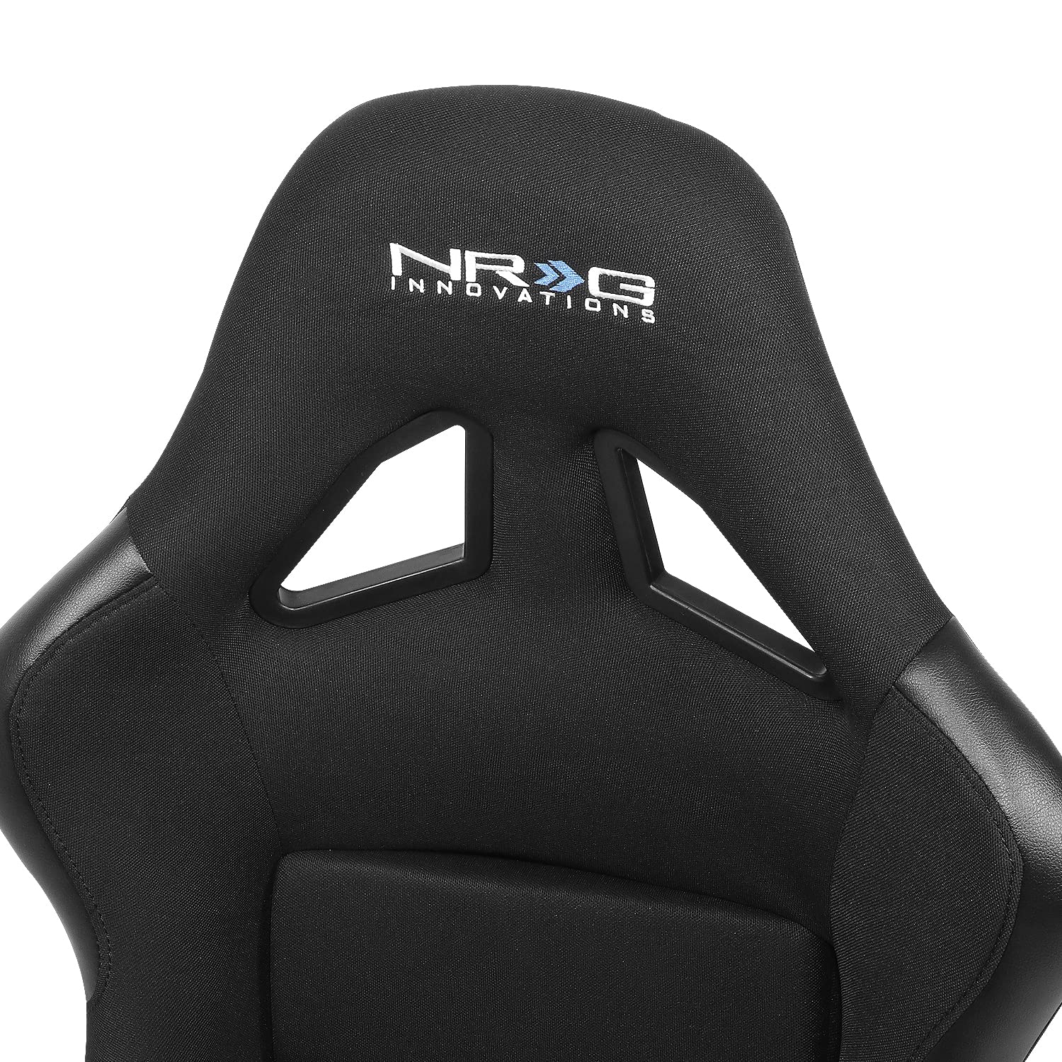 NRG Innovations NRG-FRP-330 Fiber Glass Fixed Back Bucket Racing Seat (Small), 4 pt Harness Compatibility, Black Seat Cover, 19"W X 18" D X 34" H