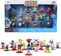 Jada Sonic The Hedgehog Nano Metalfigs 18 Pack Series 2 Die-Cast Figure Set – Includes Sonic, Shadow, Amy Rose, Rouge Toys
