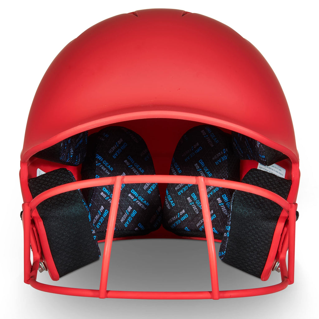Champro HX Rise Fastpitch Batting Helmet with Facemask