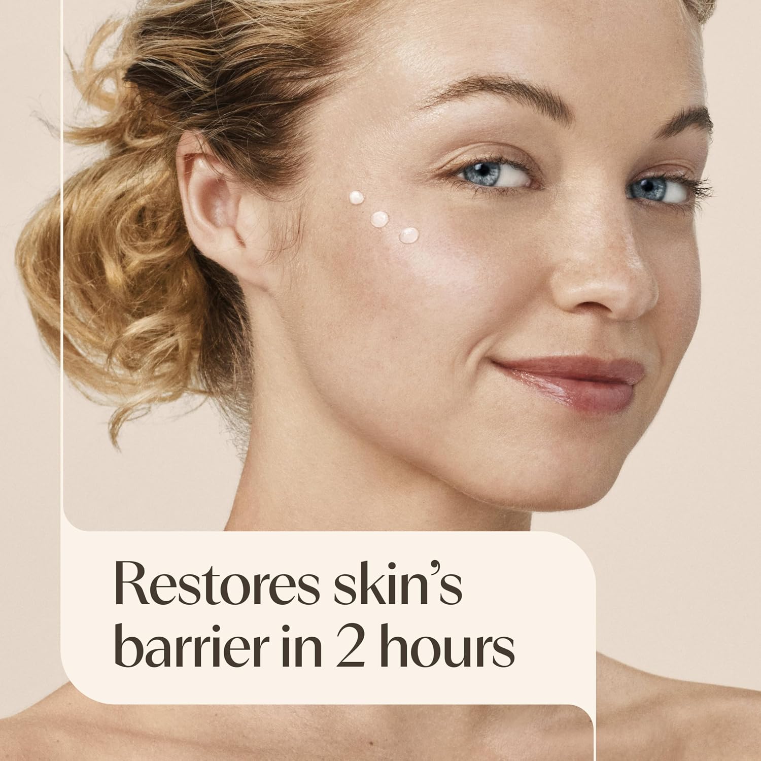 Aveeno Calm + Restore Triple Oat Hydrating Face Serum for Sensitive Skin, Gentle Lightweight Hydrating Serum for Face Instantly Smooths Skin, Non-Comedogenic, Hypoallergenic, Fragrance-Free