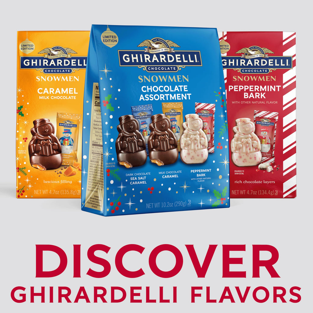 Ghirardelli Peppermint Bark Collection, Holiday Chocolate Assortment, Dark and White Chocolate with Peppermint, 10.4 oz