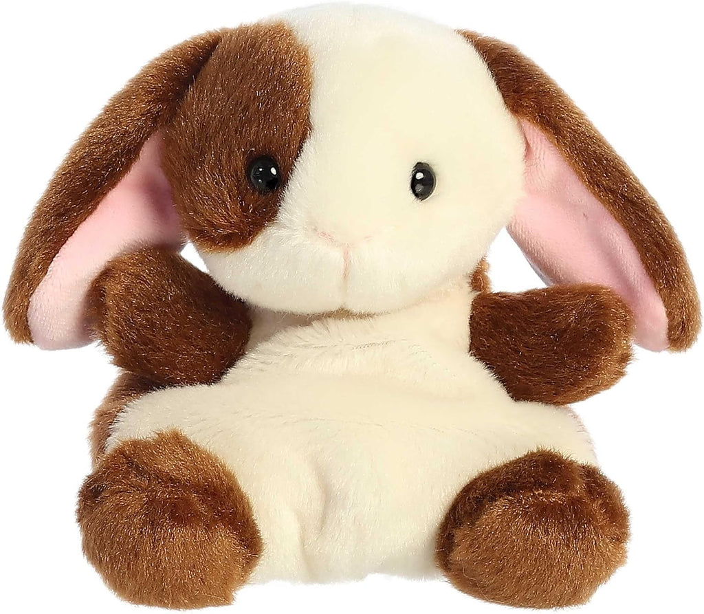 Aurora® Adorable Palm Pals™ Clover Bunny Stuffed Animal - Fun Collectible Plush for Kids and Adult Collectors - Perfect for Decorating Rooms and Birthday Gifts - Brown 4.5 Inches