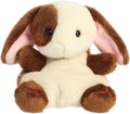 Aurora® Adorable Palm Pals™ Clover Bunny Stuffed Animal - Fun Collectible Plush for Kids and Adult Collectors - Perfect for Decorating Rooms and Birthday Gifts - Brown 4.5 Inches