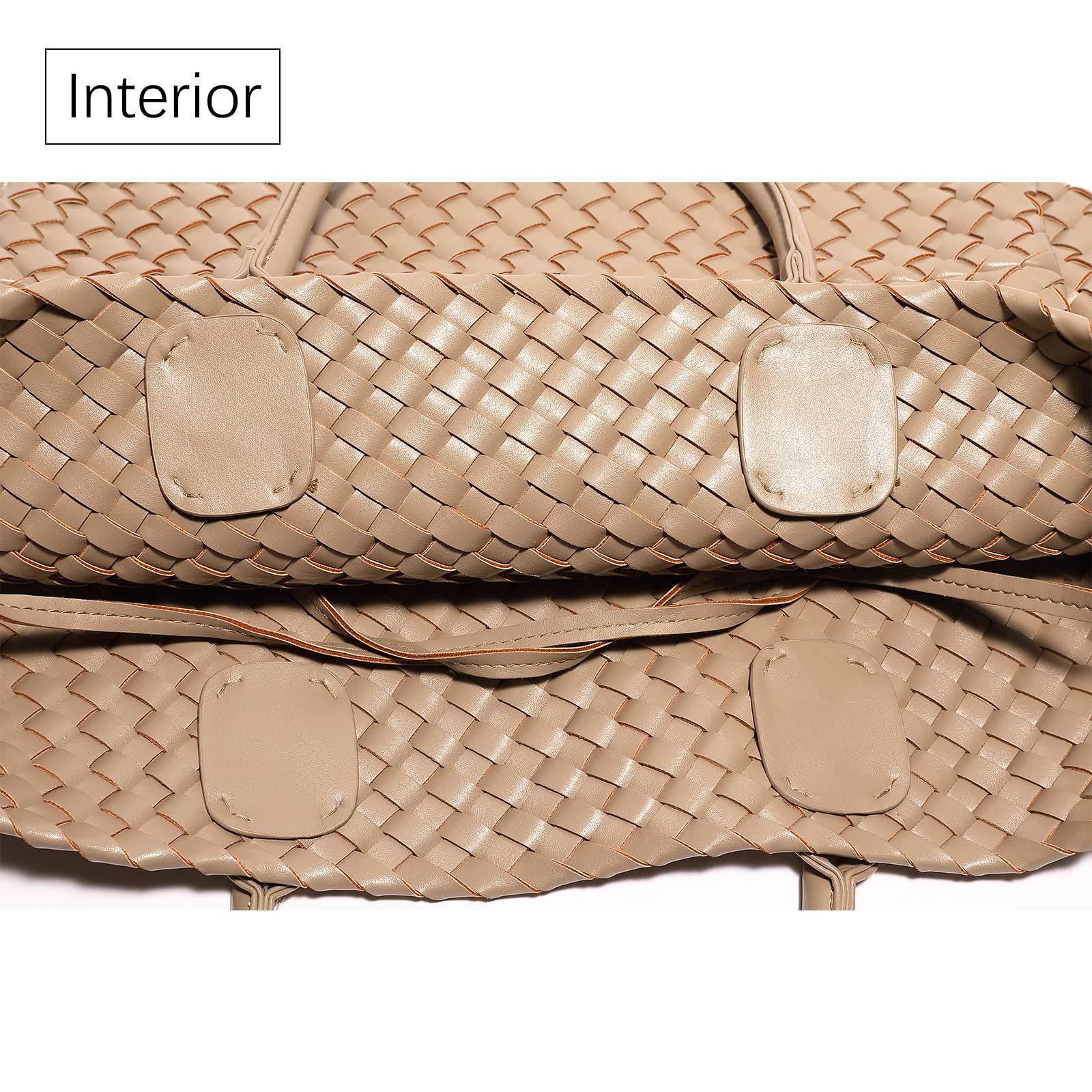 Woven Bag Shopper Bag Travel Handbags and Purses Women Tote Bag Large Capacity Shoulder Fashion Bags
